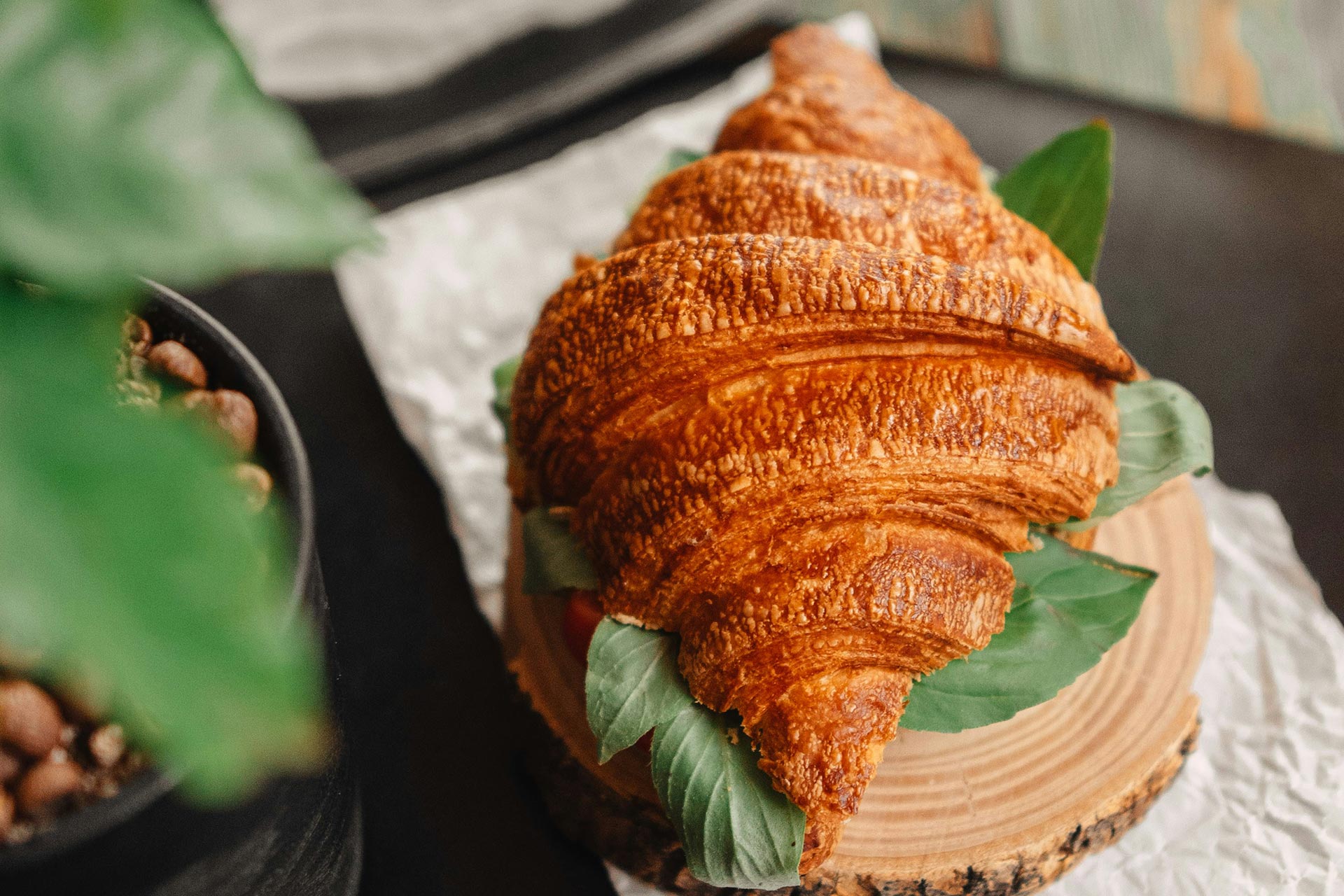 Chocolate croissant delight